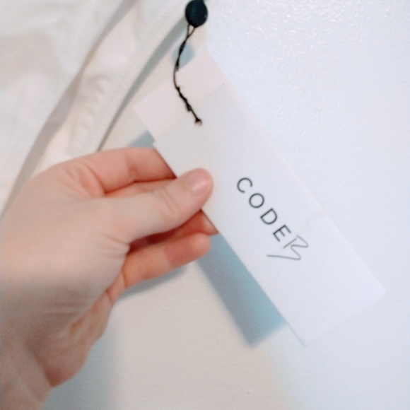 NWT Code B Baja bottoms white bikini bottoms size 3, which is equivalent to a si - Picture 4 of 6